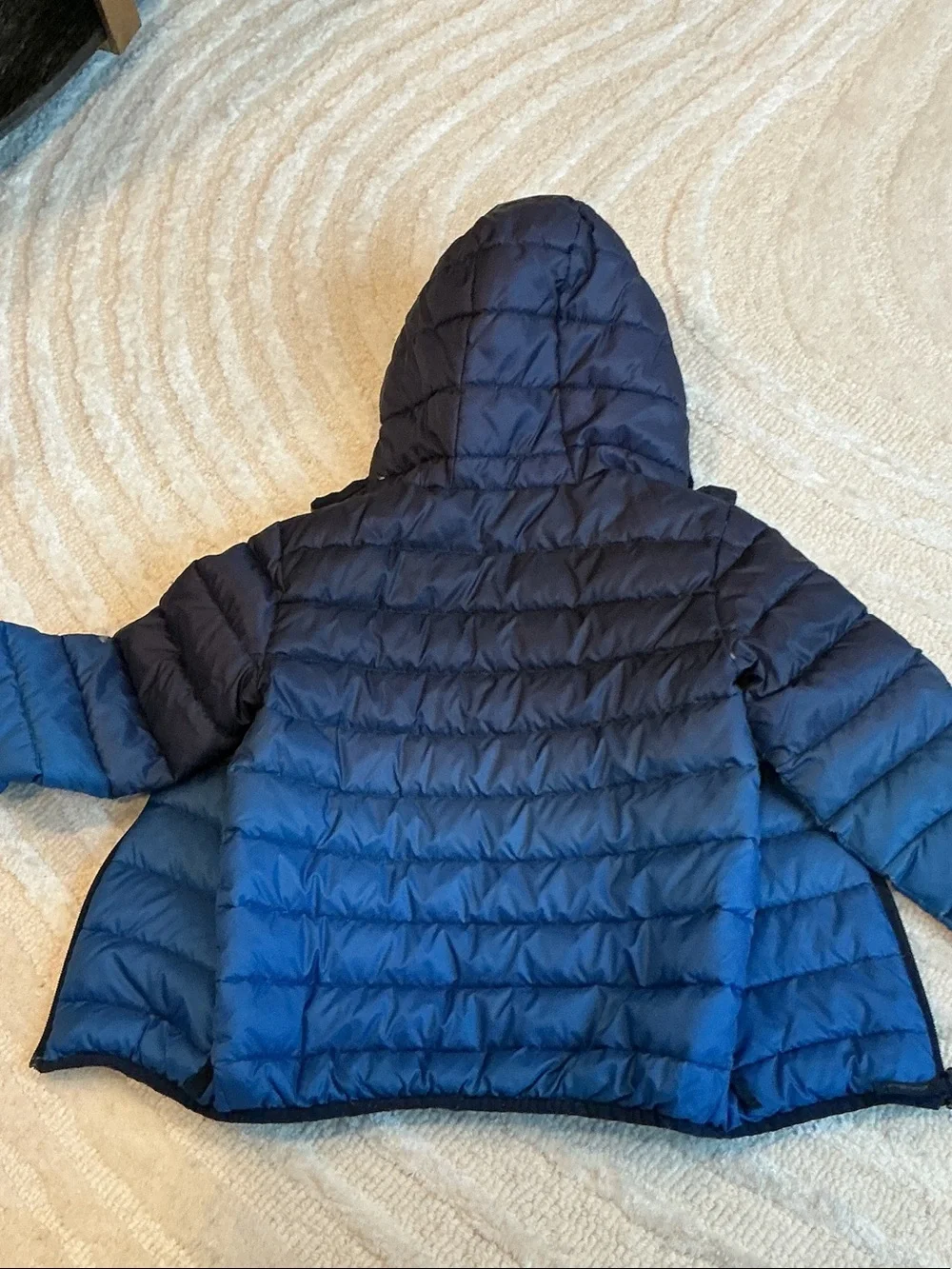 Columbia Kids Navy Hooded Puffer Jacket
